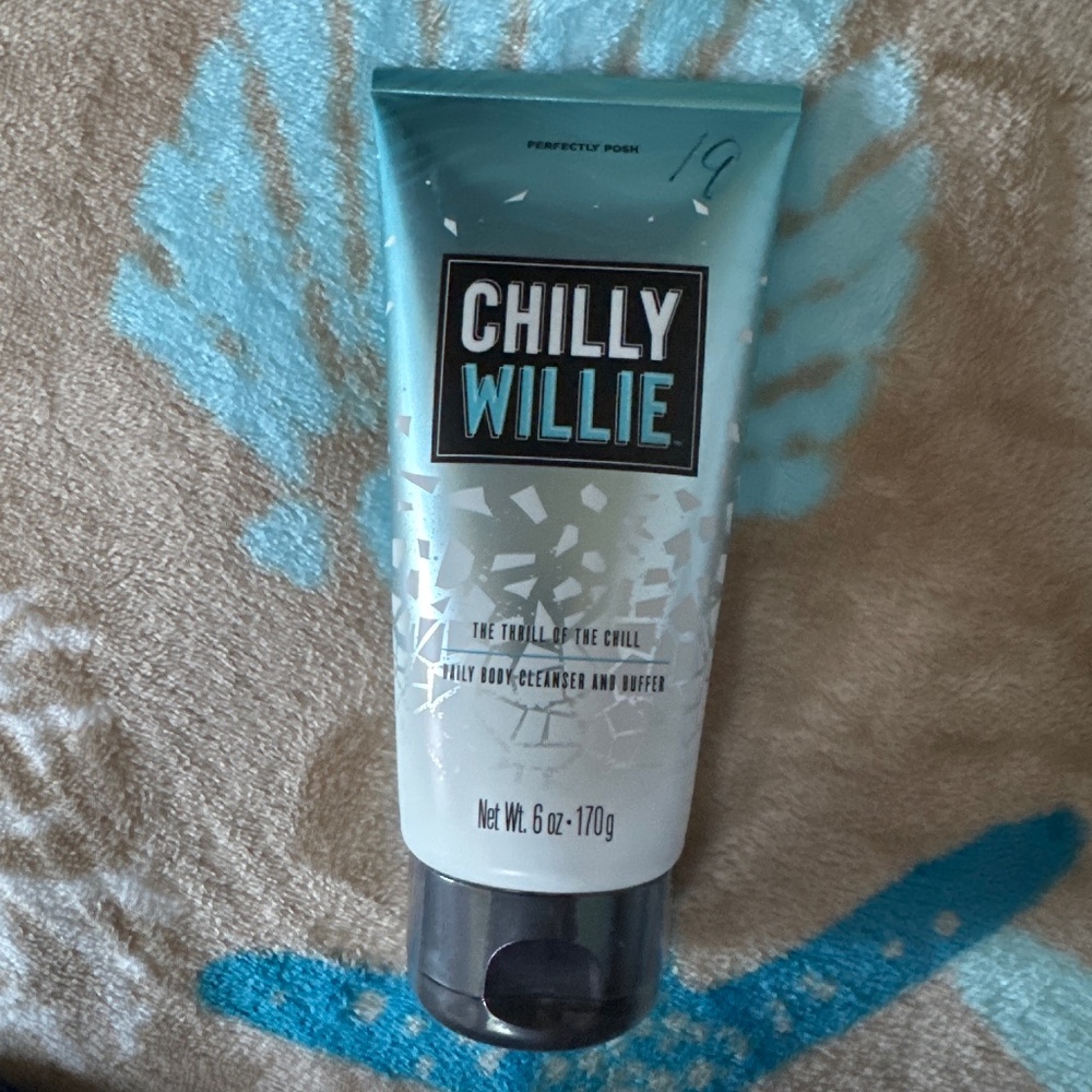 Perfectly Posh~Chilly Willie~Body Cleanser and Buffer~New & Sealed